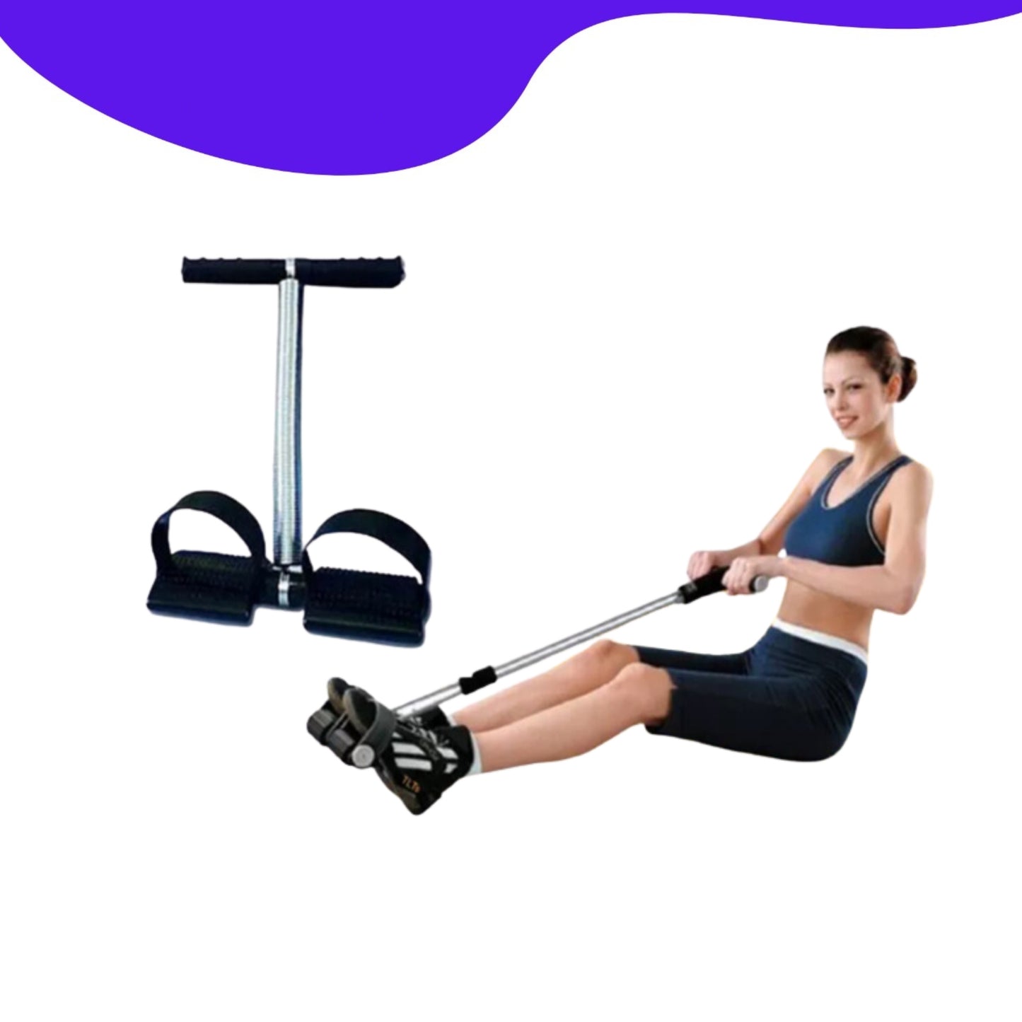 Tummy Trimmer Single or Double Spring High Quality Weight Loss Exercise Machine