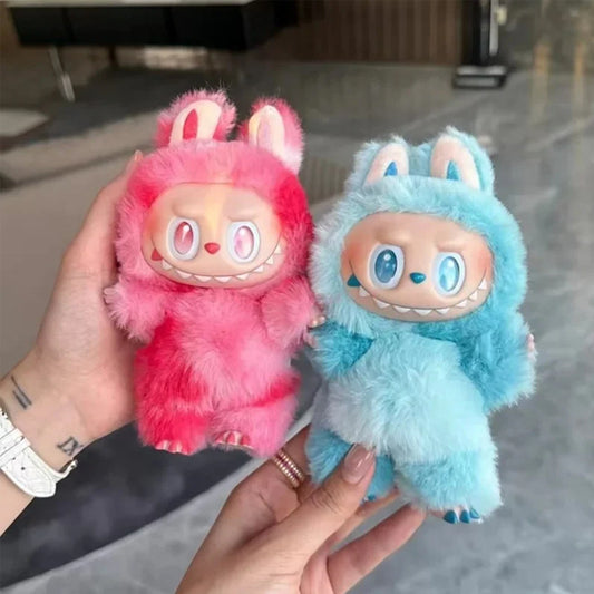 Labubu Doll 17cm Bunny Plush Figure – 3rd Gen Blind Box Surprise Toy with Keychain – Anime-Inspired Pop Mart Style Gift for Kids, Teens & Fans – Soft Random Collectible Series