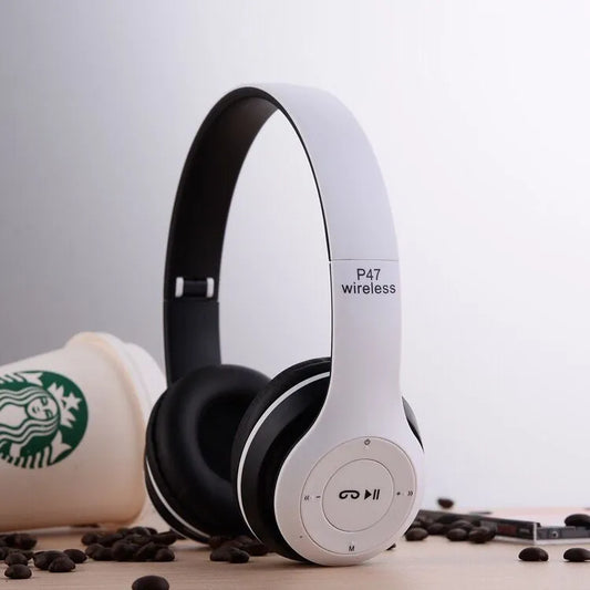Orignal P47 Wireless Headset Bluetooth Foldable On-Ear