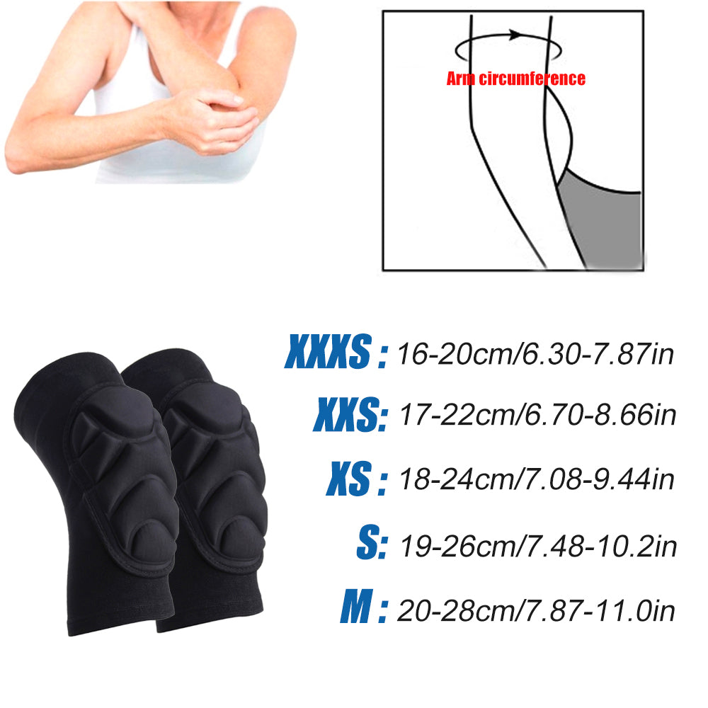 1Pair Kids Knee Pads and Elbow Pads Set Toddler Soft Protective Gear, Sport Protective