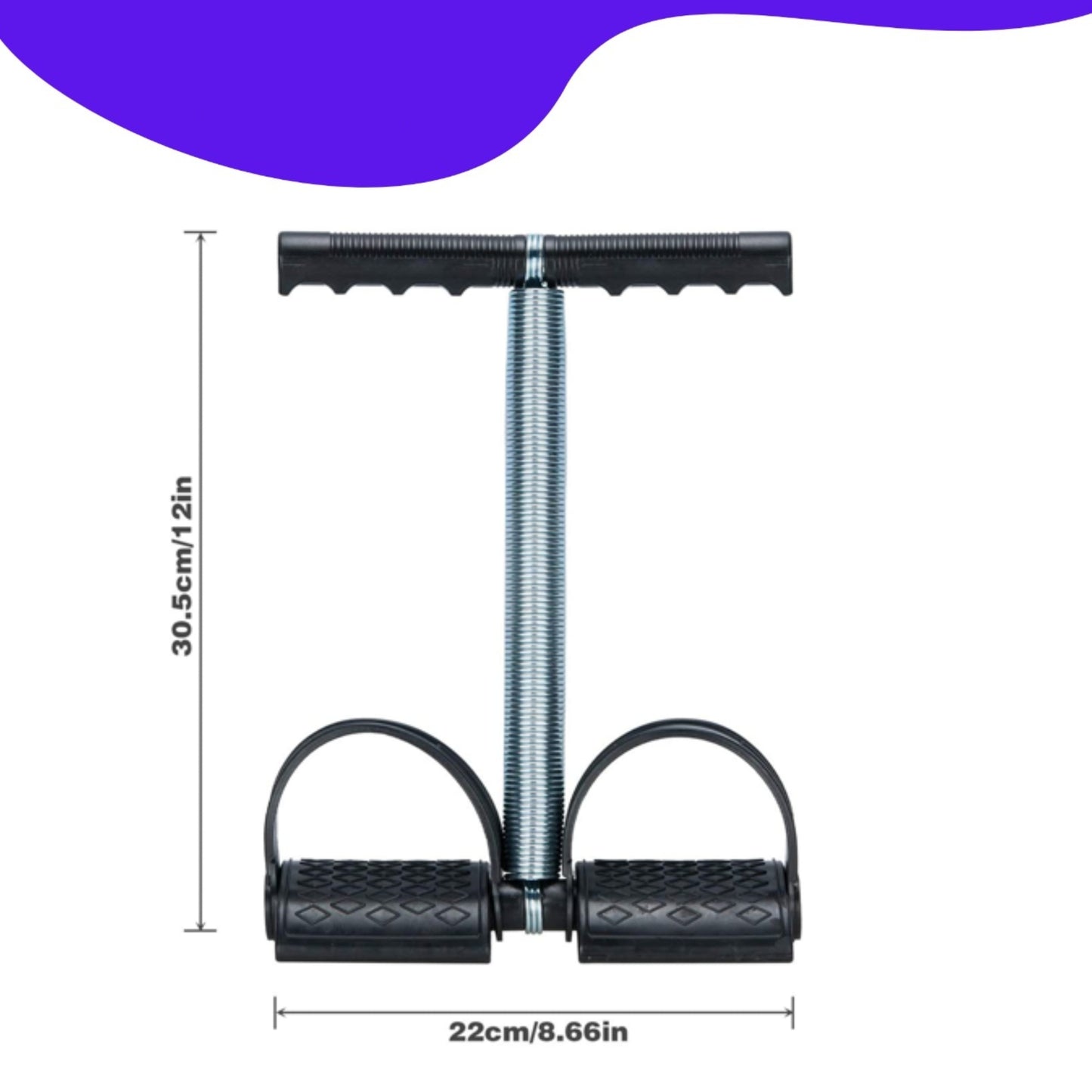 Tummy Trimmer Single or Double Spring High Quality Weight Loss Exercise Machine
