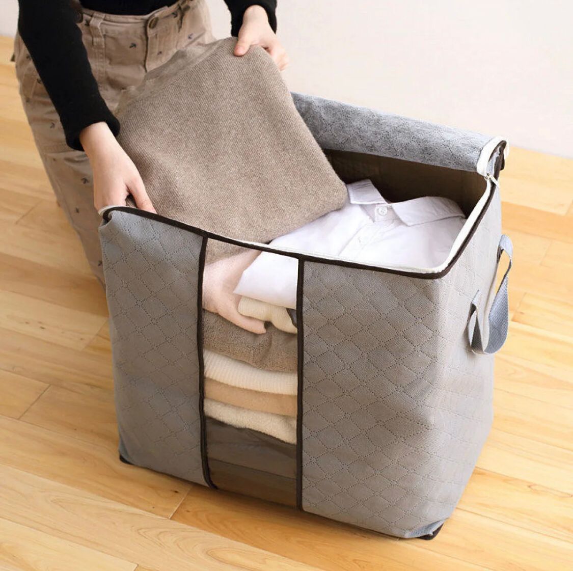 Improved Quality LARGE Storage Bags FOR SHIRTS CLOTHS AND BLANCKETS DOUBLE