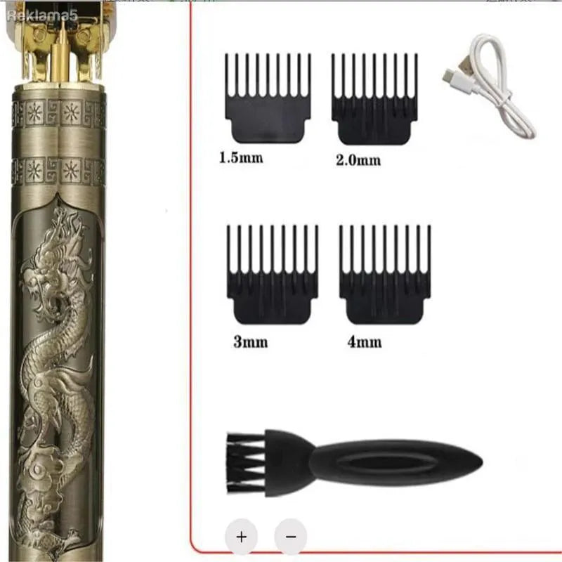 T9 Vintage Hair Trimmer For Men | T9 Rechargeable Shaver Machine For Men