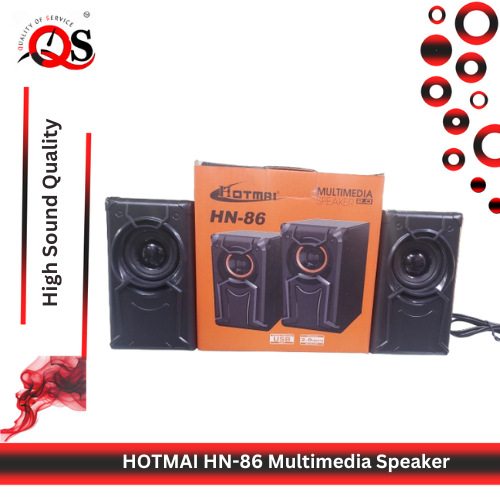 Computer Speakers With Heavy Bass,Subwoofer, Volume Control, 3.5mm Audio
